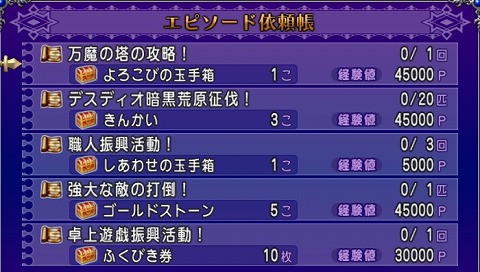 ドラクエ10エピソード依頼2024年7月14日