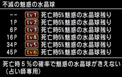 不滅の魅惑の水晶球