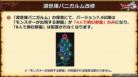 バージョン7.4源世庫パニガルム改修