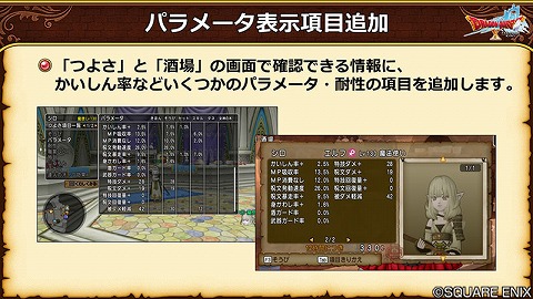ドラクエ10パラメータ表示項目追加