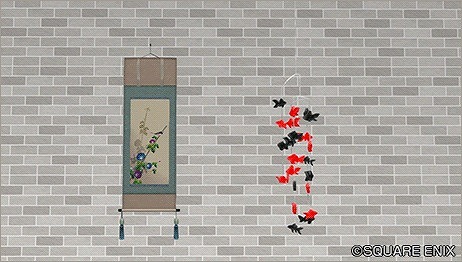 ドラクエ10壁かけ掛け軸夏