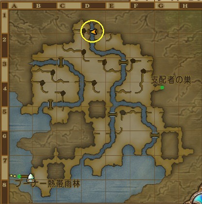 隠者クエストケラコーナ原生林