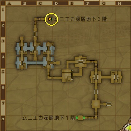 ムニエカ・隠し通路出口