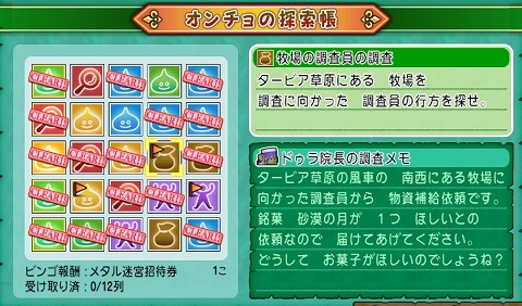 牧場の調査員の調査