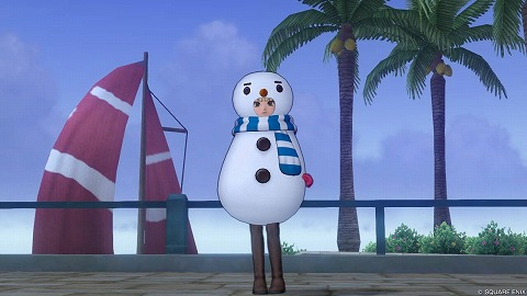 雪だるま衣装券