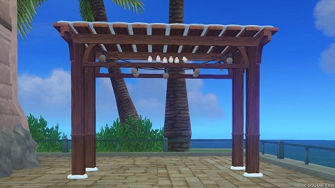 シマエナガのアーチ