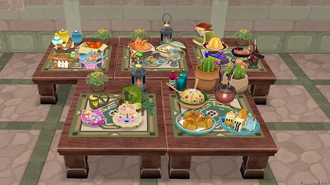 ポルテのグルめぐり机