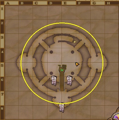 ホークマン・塔の場所