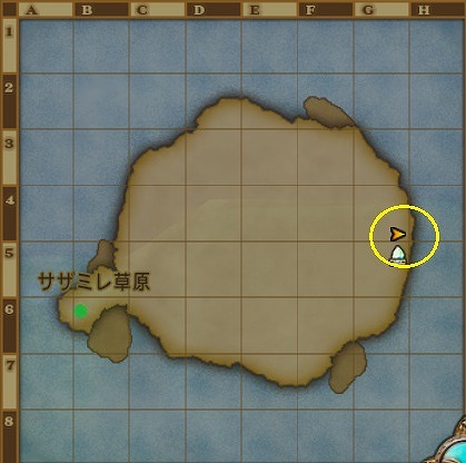 創失の塔の場所