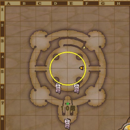 りゅうぐう王・塔場所