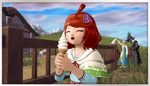 ポルテのグルめぐりソフトクリーム