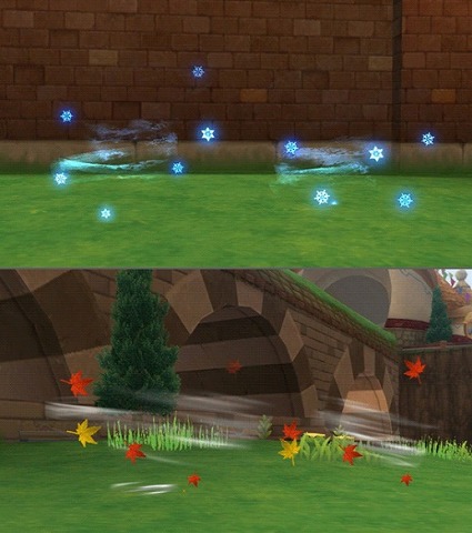 しぐさ書雪隠れしぐさ書紅葉隠れ