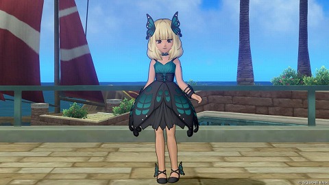 バタフライスカート衣装