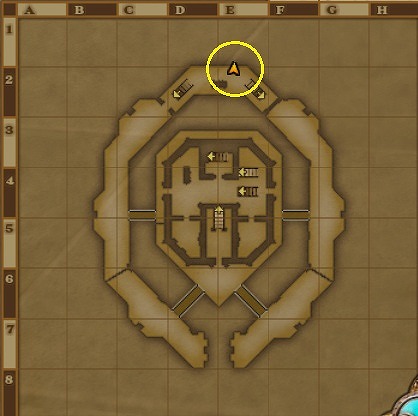 ガナン帝国城の本棚