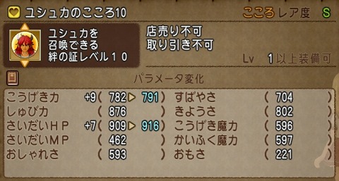 ユシュカのこころ10パラメータ