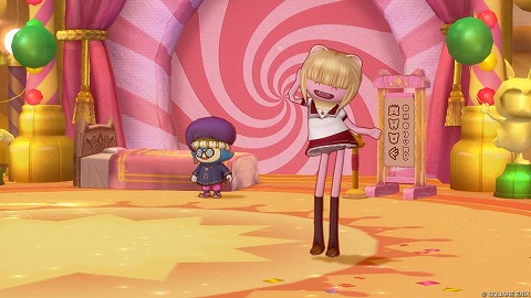 プクリポの足が長くなる