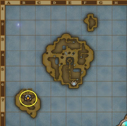 雨の島井戸場所