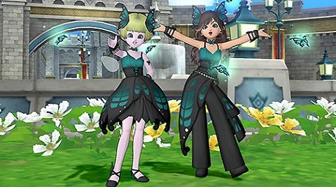 バタフライトップスセット