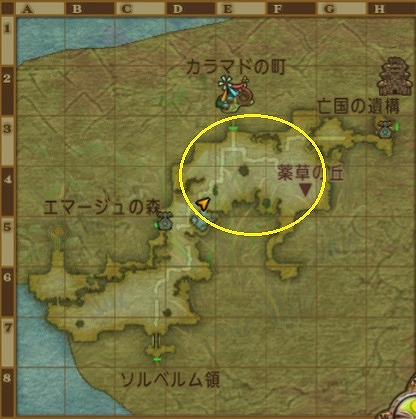 メソコボルトの場所