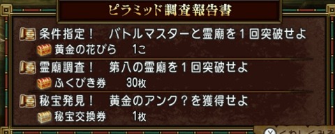 バージョン8.0のピラミッド調査報告書